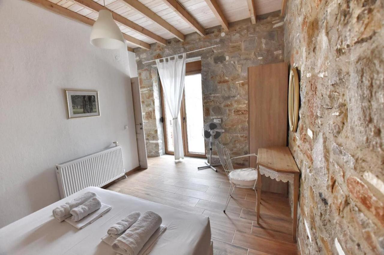 Elea Stone Houses In Organic Quiet Olive Grove, Prinos, Thassos Esterno foto